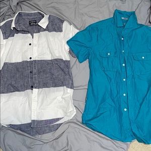 2 Express button ups